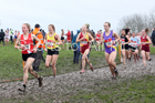 Senior girls 2019 New Balance English Schools Cross Country Champs, Temple Newsam, Leeds. Photo:  David T. Hewitson/Sports for All Pics
